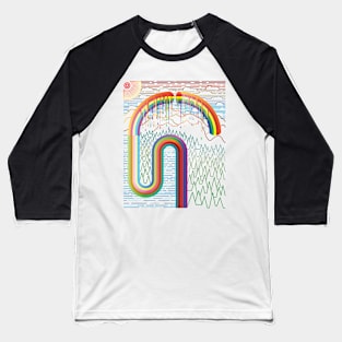 Rainbow for equality Baseball T-Shirt